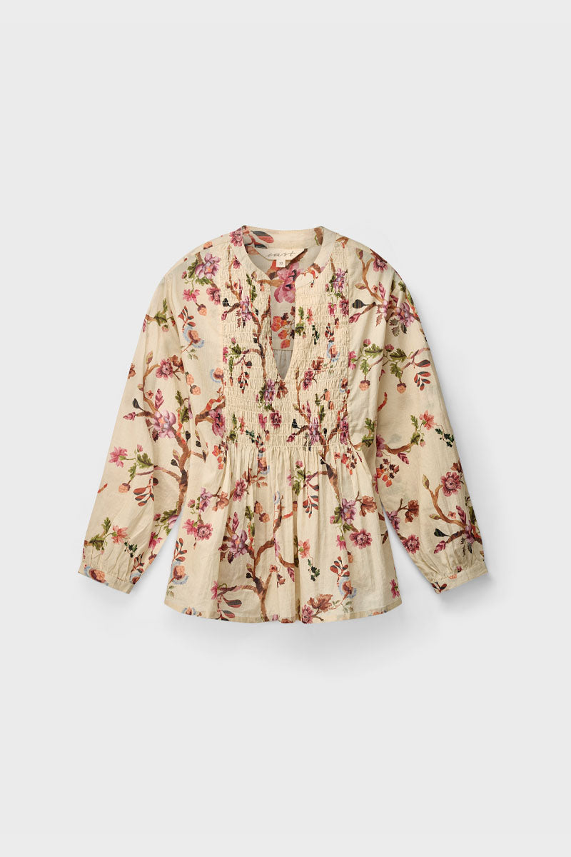 Adelle Floral Cotton Top