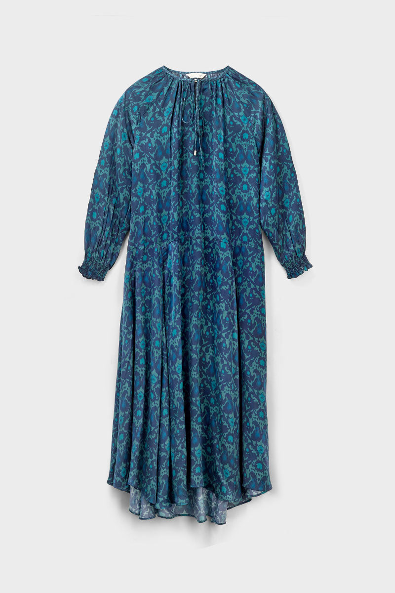 Bridget Printed Satin Dress