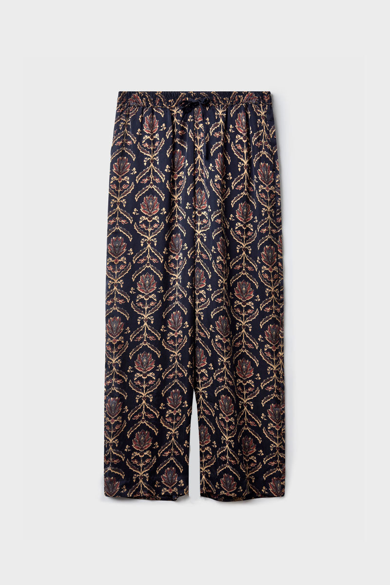 Jesi Floral Satin Trousers