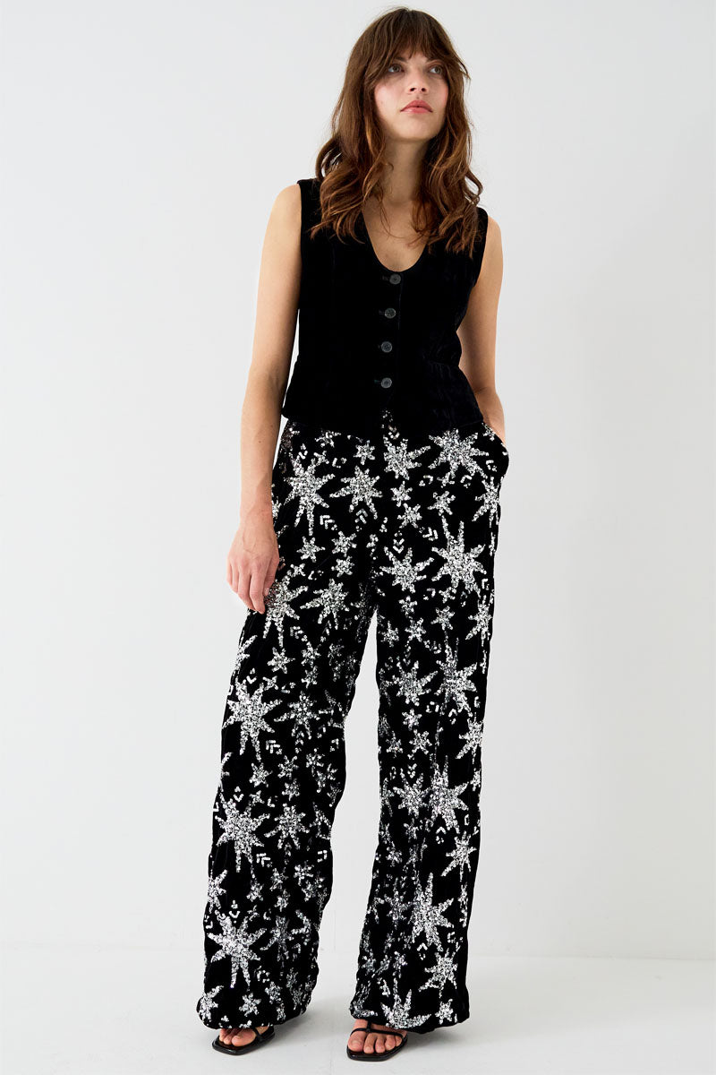 Medi Sequin Embellished Trouser