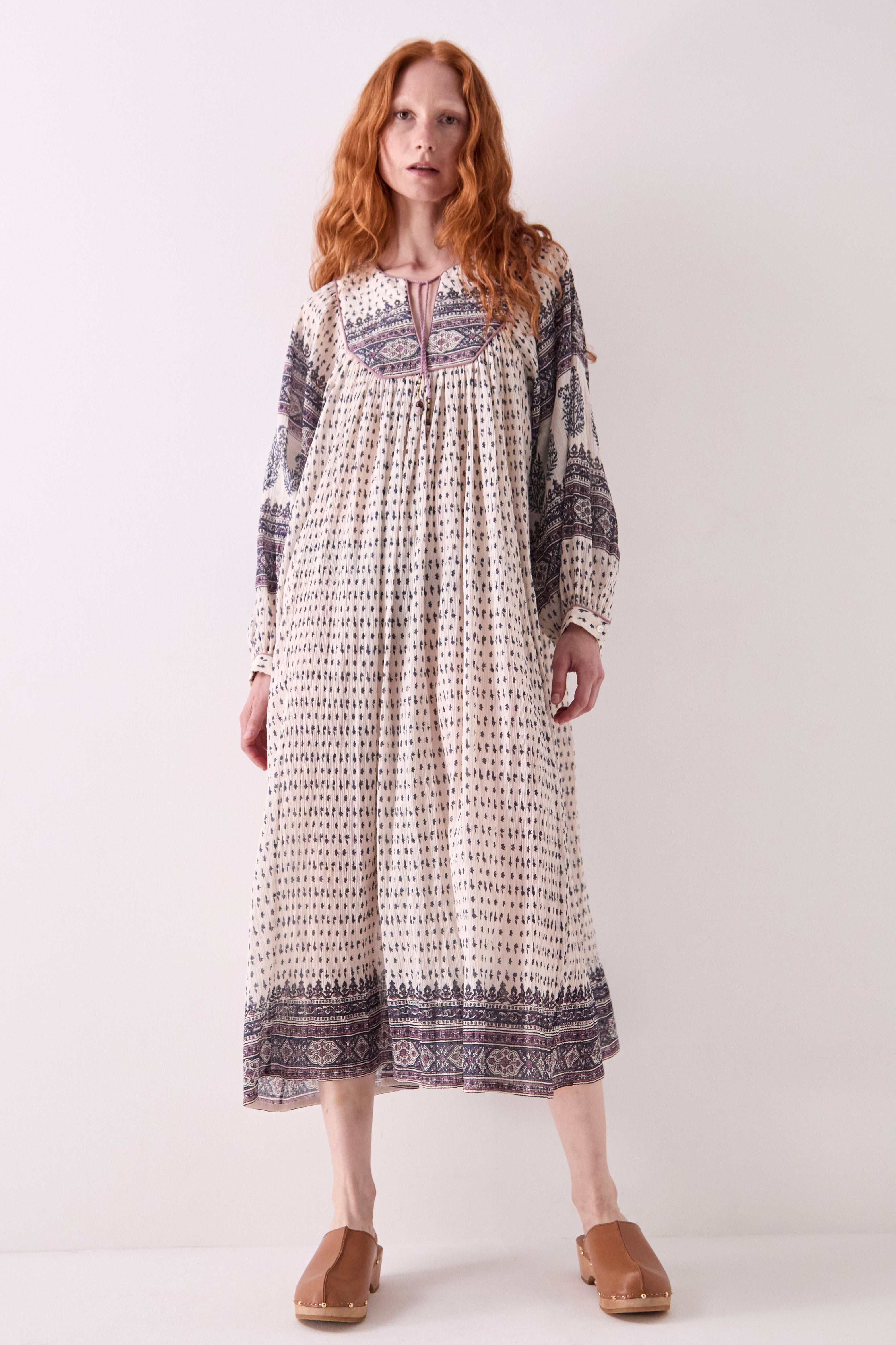 Tilly Crinkle Cotton Dress