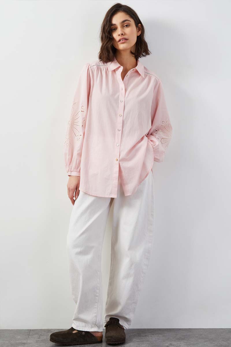 Aliona Broderie Anglaise Shirt