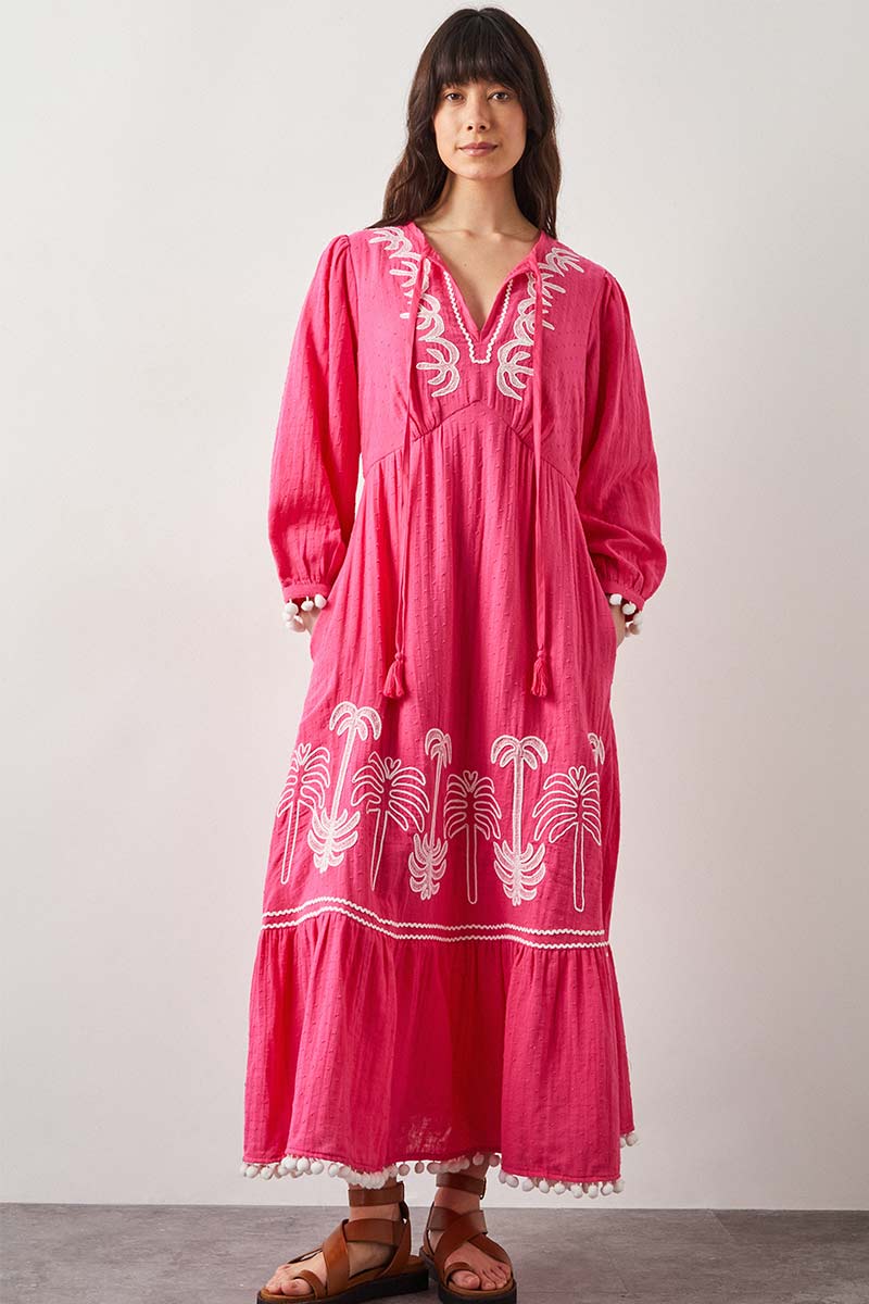 Karyta Embroidered Dress