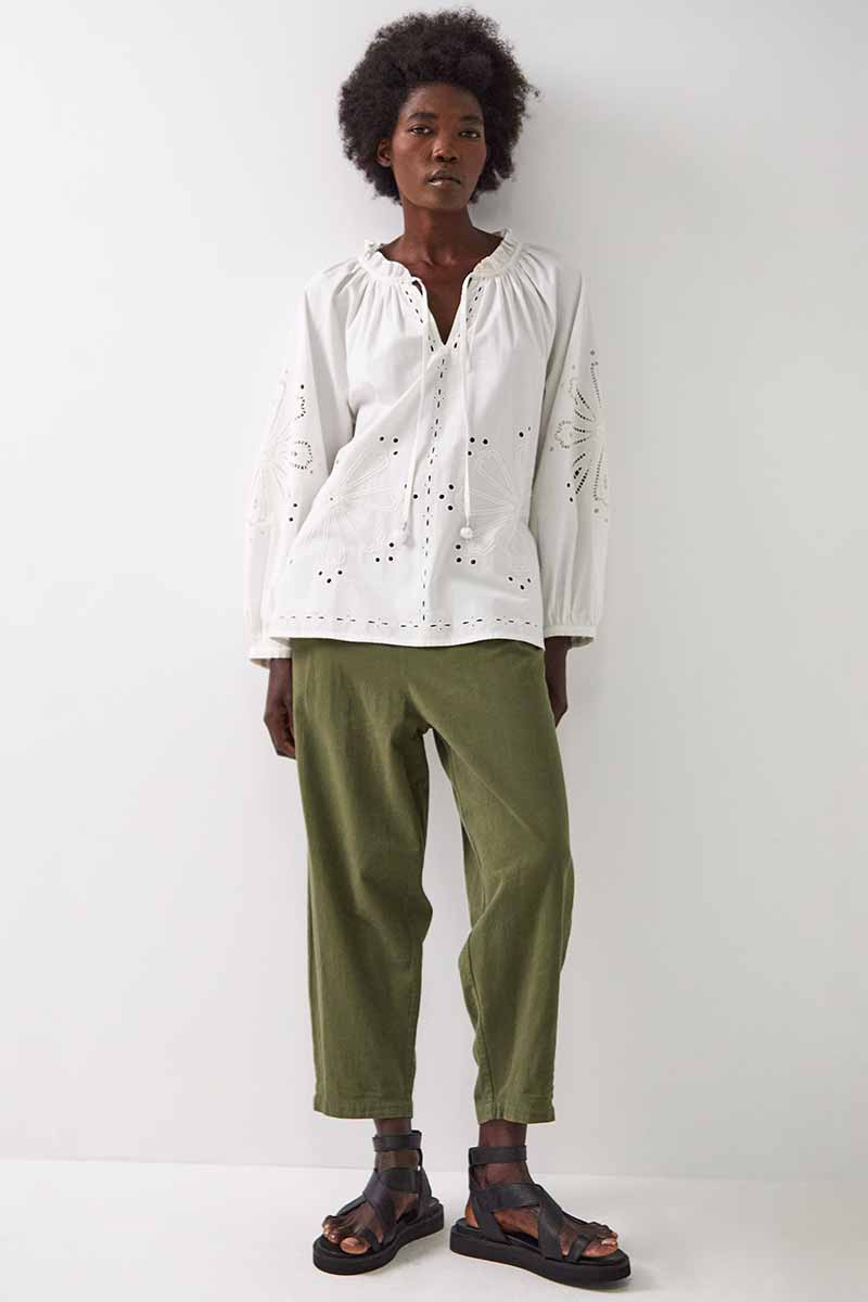 Aliona Broderie Anglaise Blouse