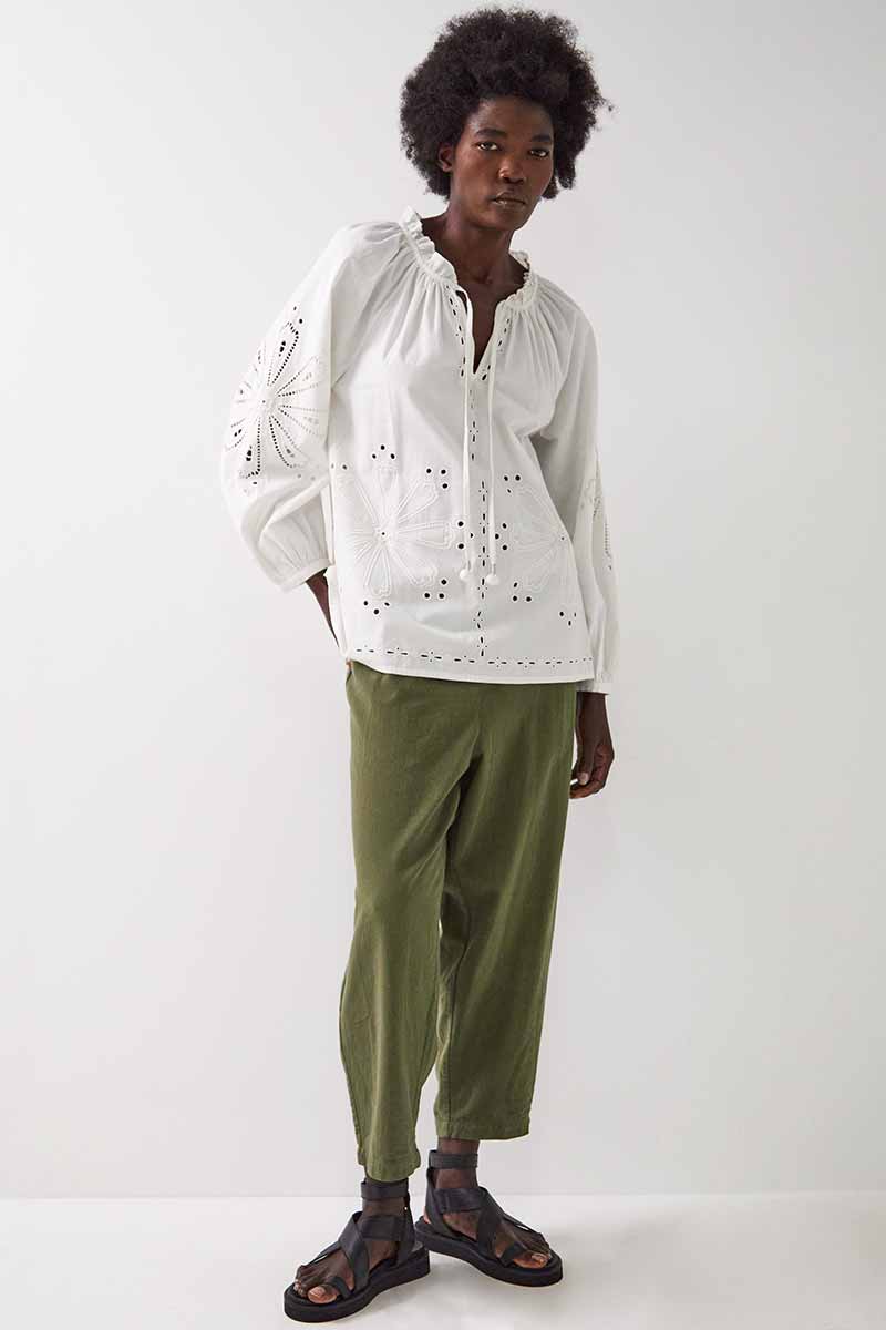 Aliona Broderie Anglaise Blouse