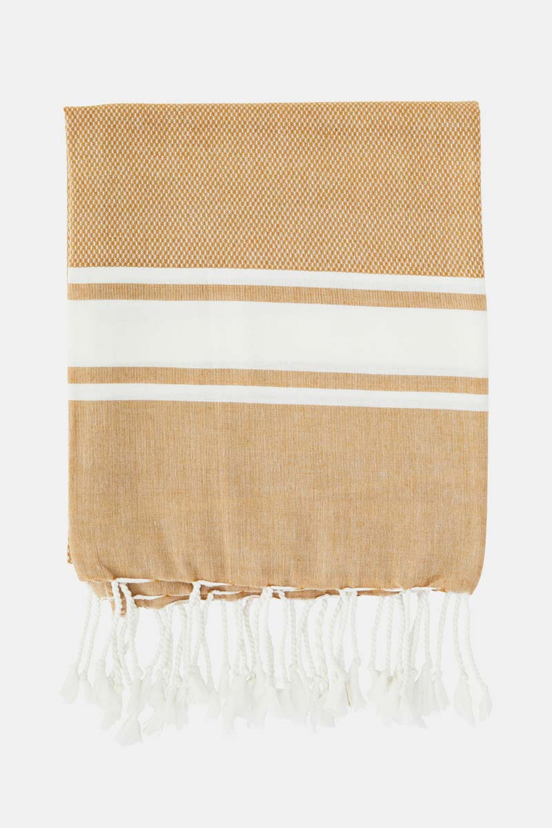 Honey Striped Hammam Towel