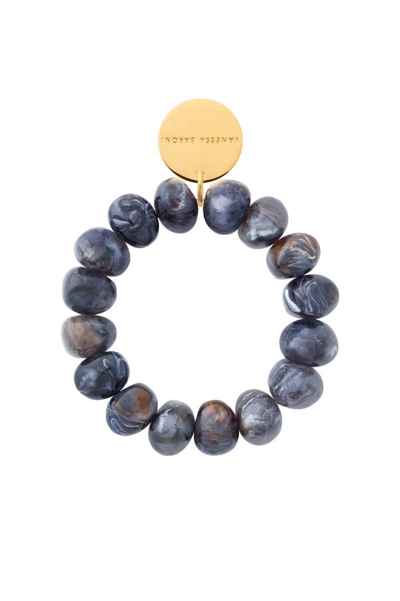 Stone Flex Blue Jeans Marble Bracelet