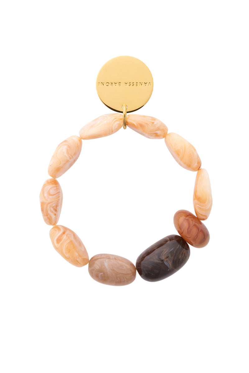 Creme Brulee Marble Bracelet