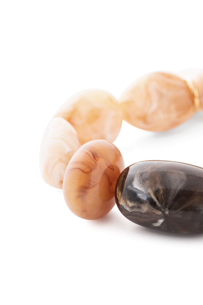 Creme Brulee Marble Bracelet