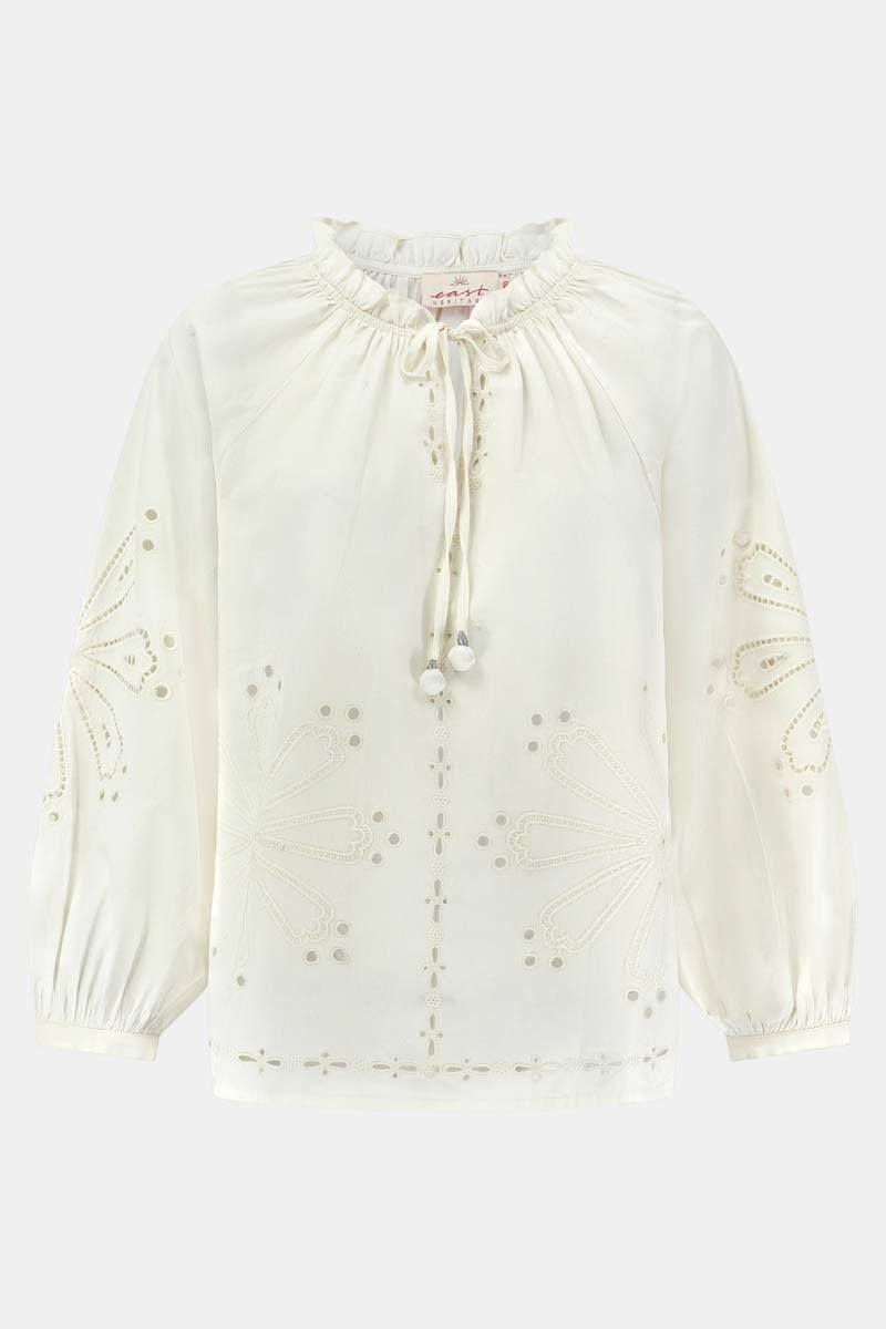 Aliona Broderie Anglaise Blouse