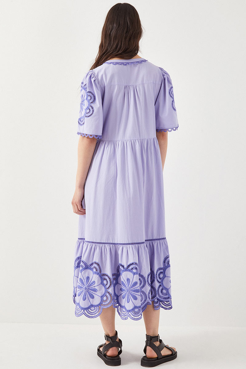 Aliona Broderie Anglaise Dress