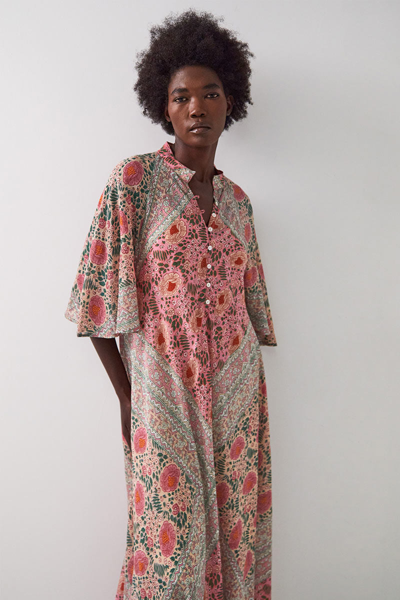 Amelie Scarf Print Dress