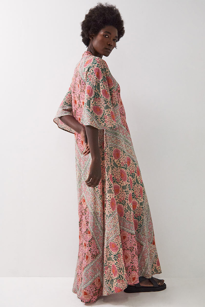 Amelie Scarf Print Dress