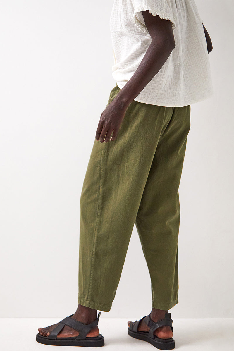 Annie Cotton Trousers Khaki