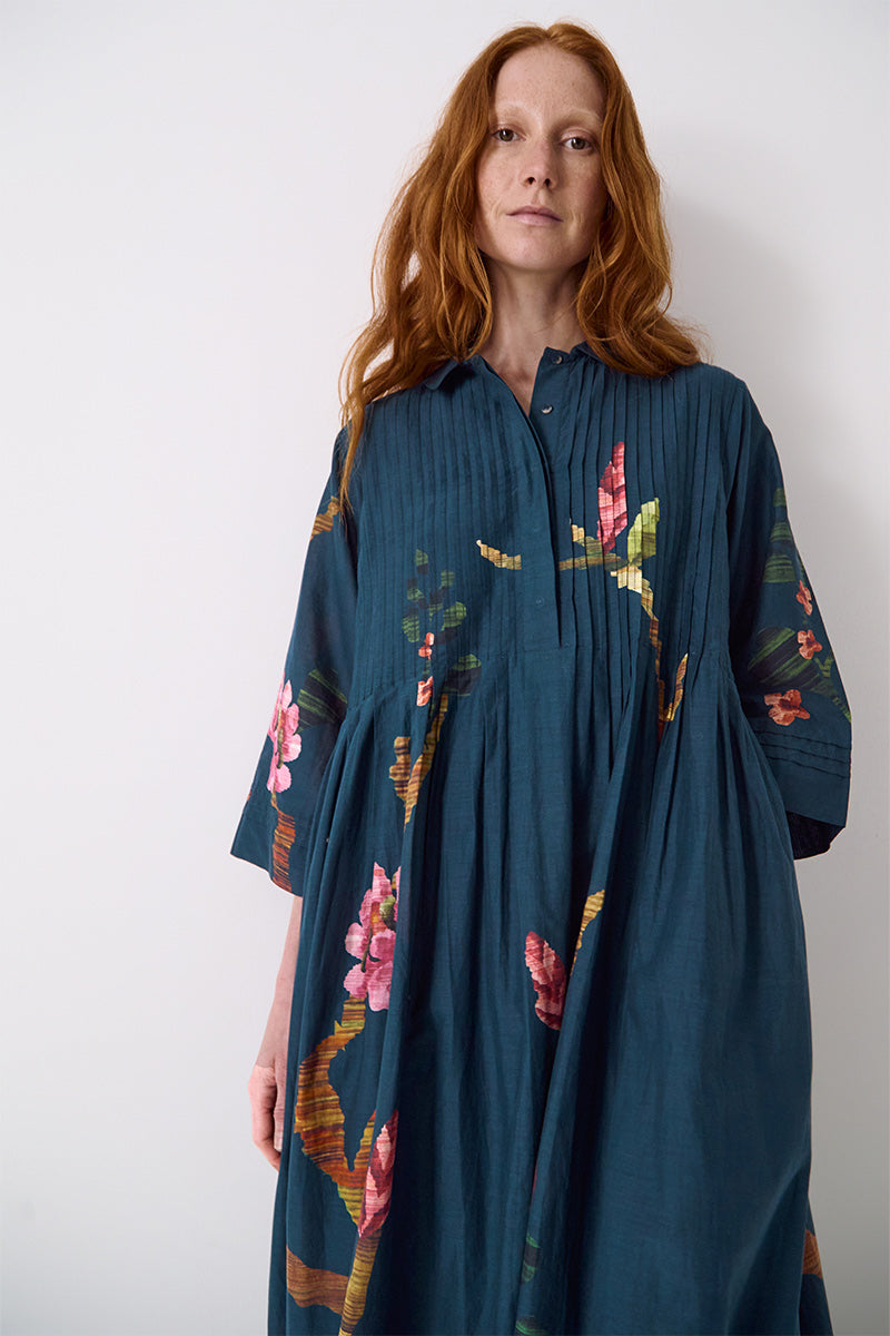 Aphira Printed Cotton Dress