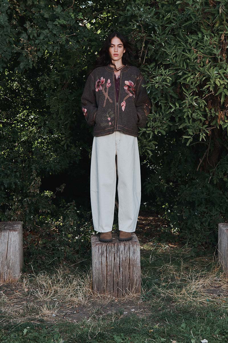 Aphira Embroidered Wool Jacket