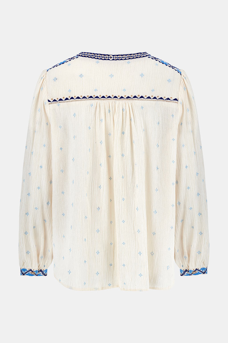 Aria Embroidered Top