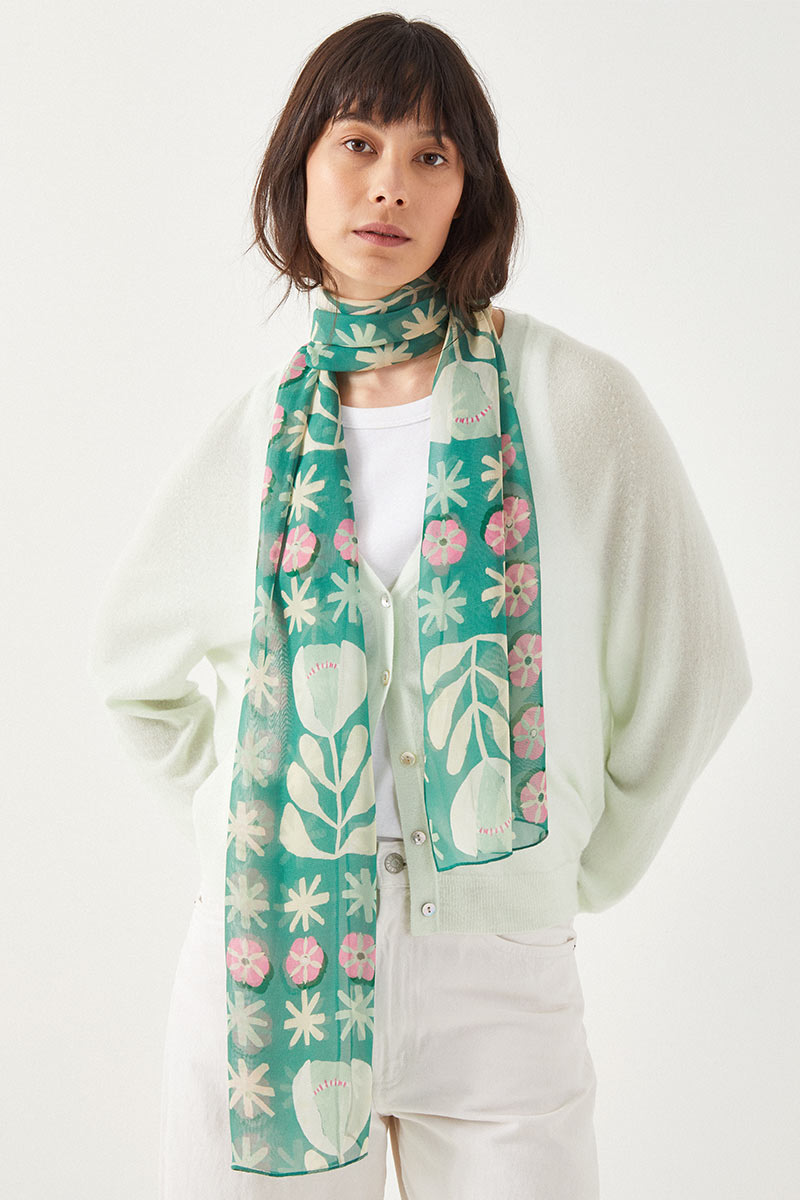 Charlize Georgette Scarf