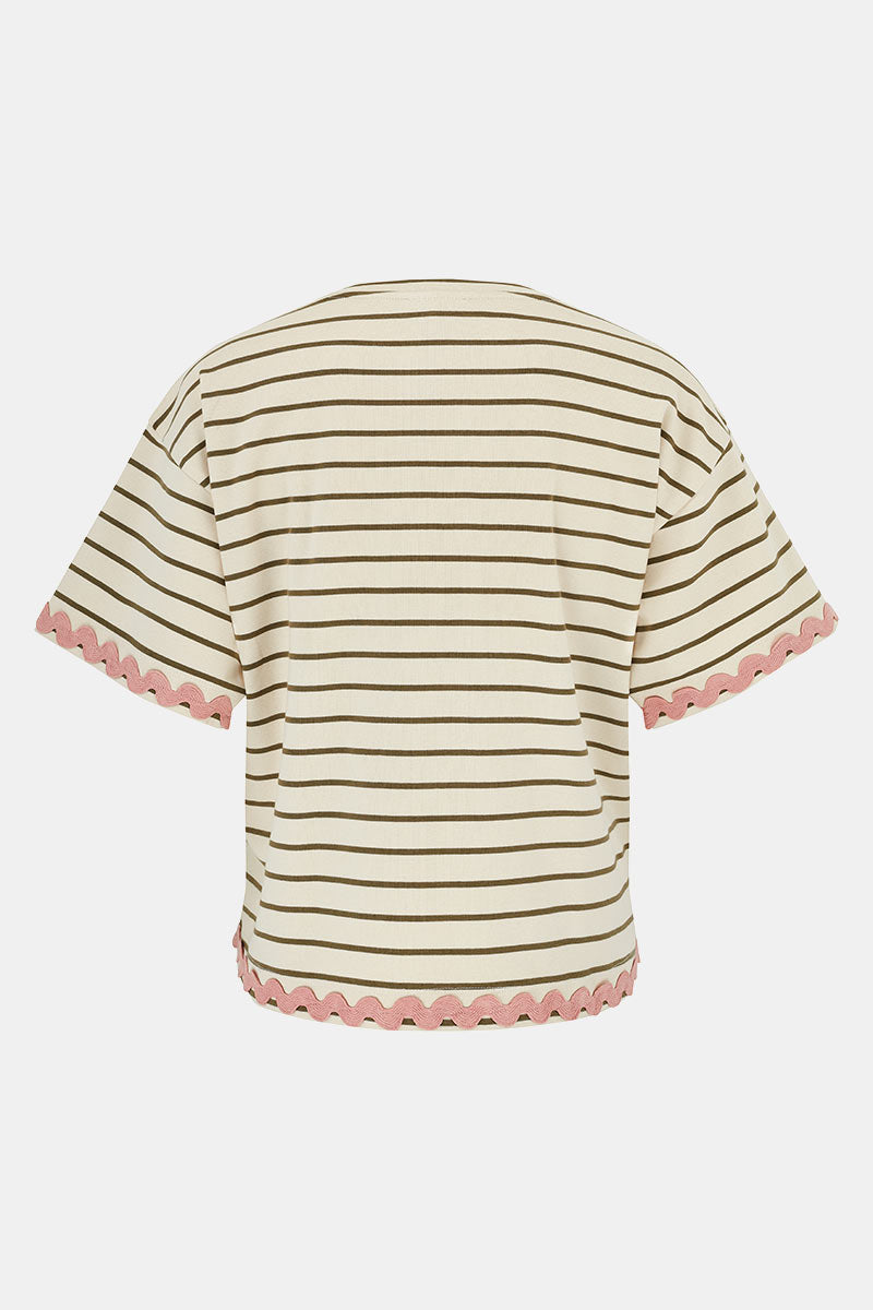Ebba Jersey Striped T-shirt