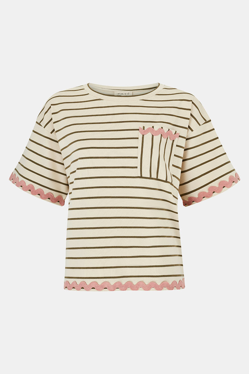 Ebba Jersey Striped T-shirt