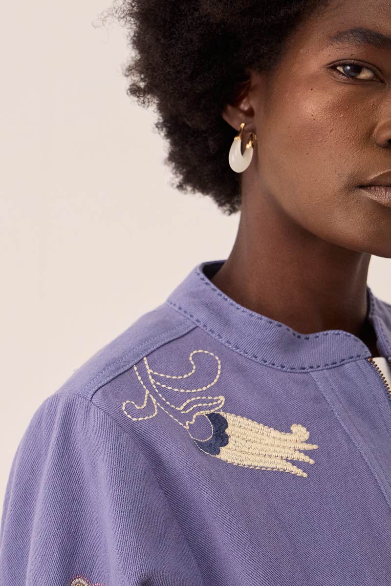 Ecume Acetate Gold Plated Earrings