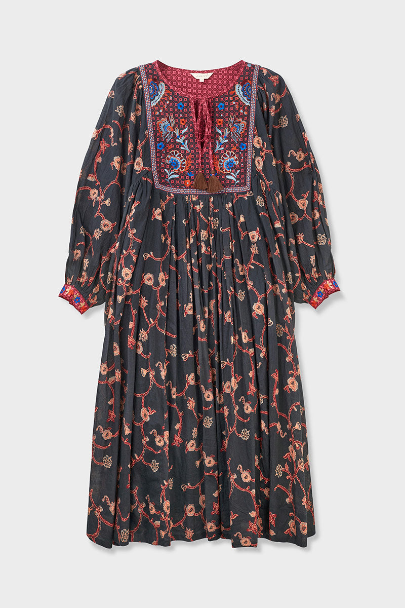 Elenie Embroidered Dress
