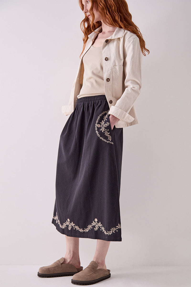 Esme Embroidered Skirt