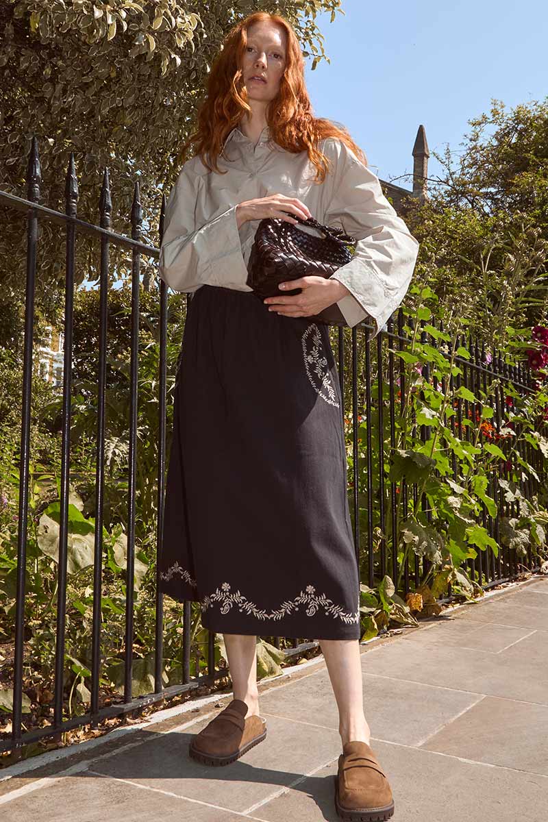 Esme Embroidered Skirt