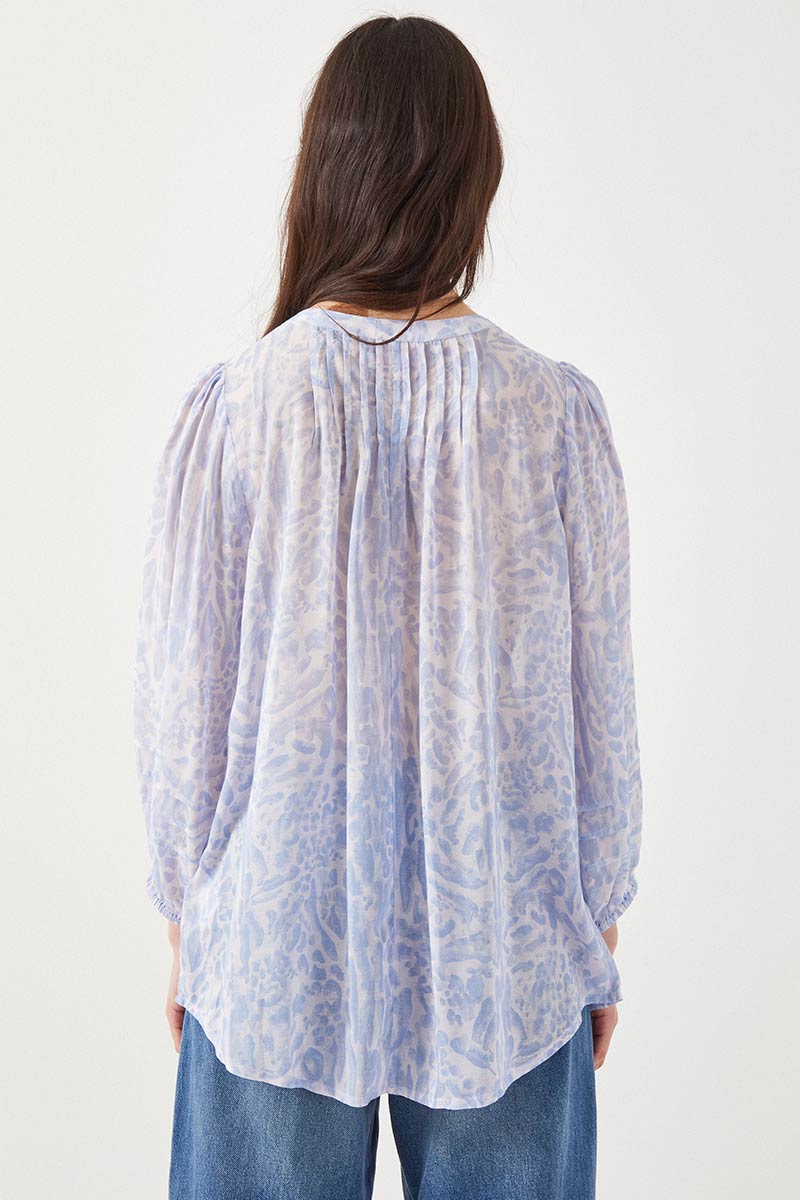 Frances Animal Print Top