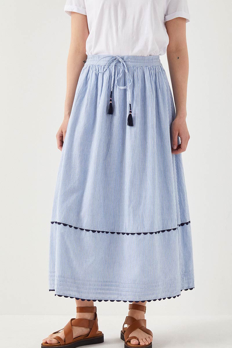 Frankie Striped Skirt