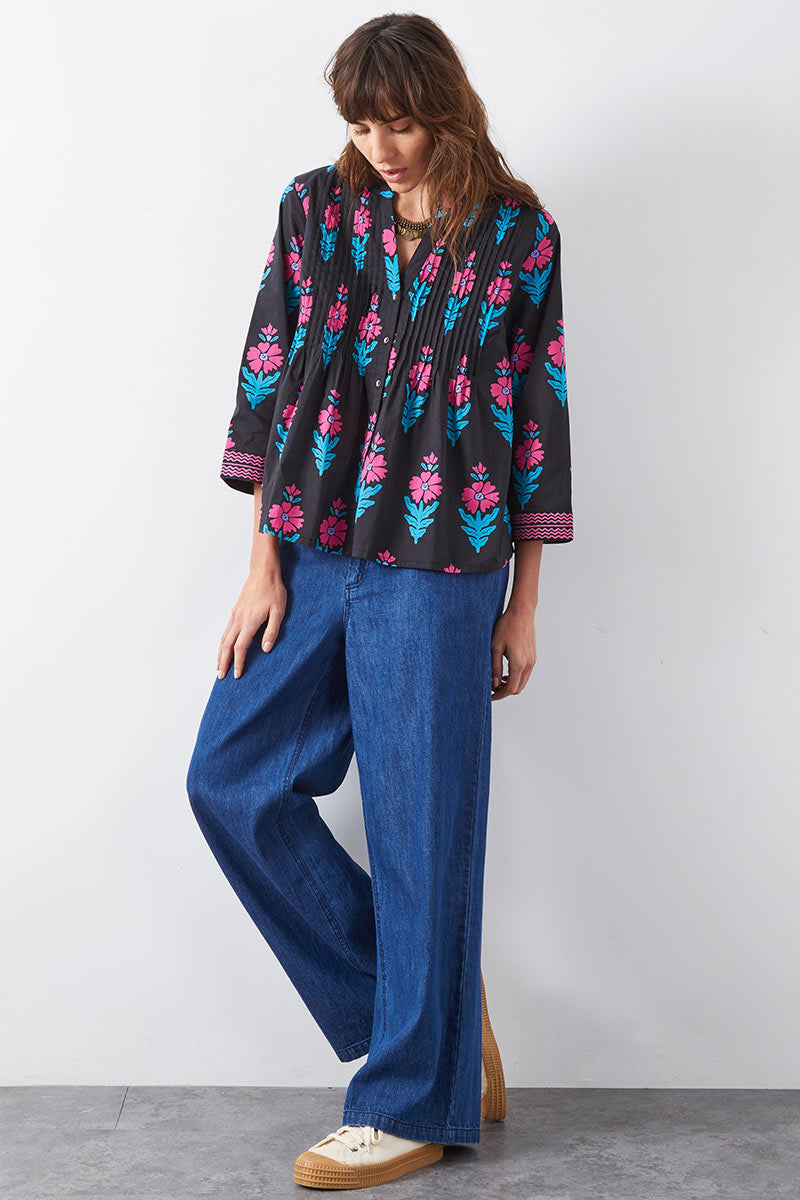 Helena Floral Pattern Top