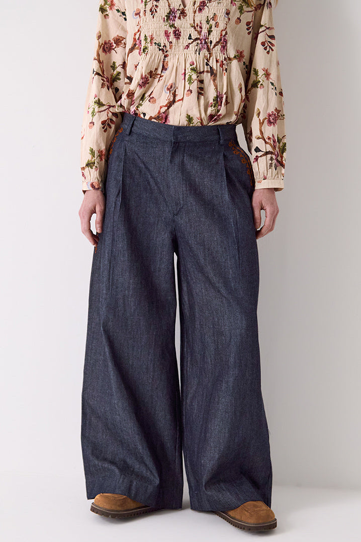 Adelle Floral Cotton Top