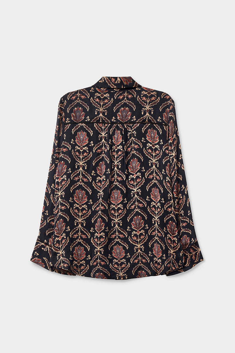 Jesi Floral Satin Shirt