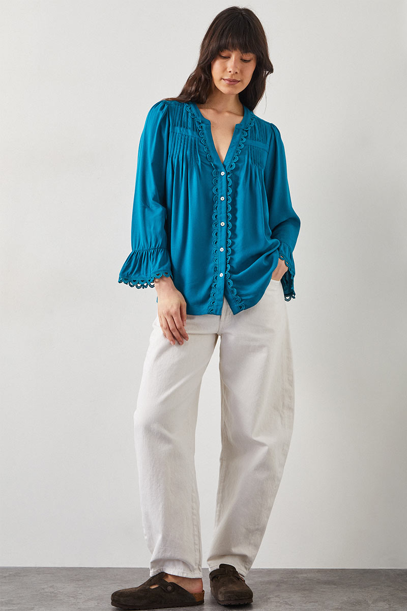 Joi Embroidered Blouse