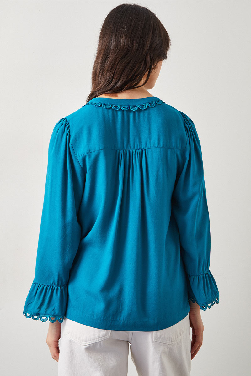 Joi Embroidered Blouse