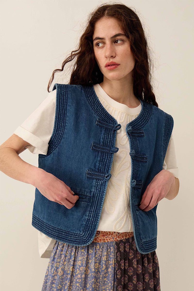 Juna Denim Gilet