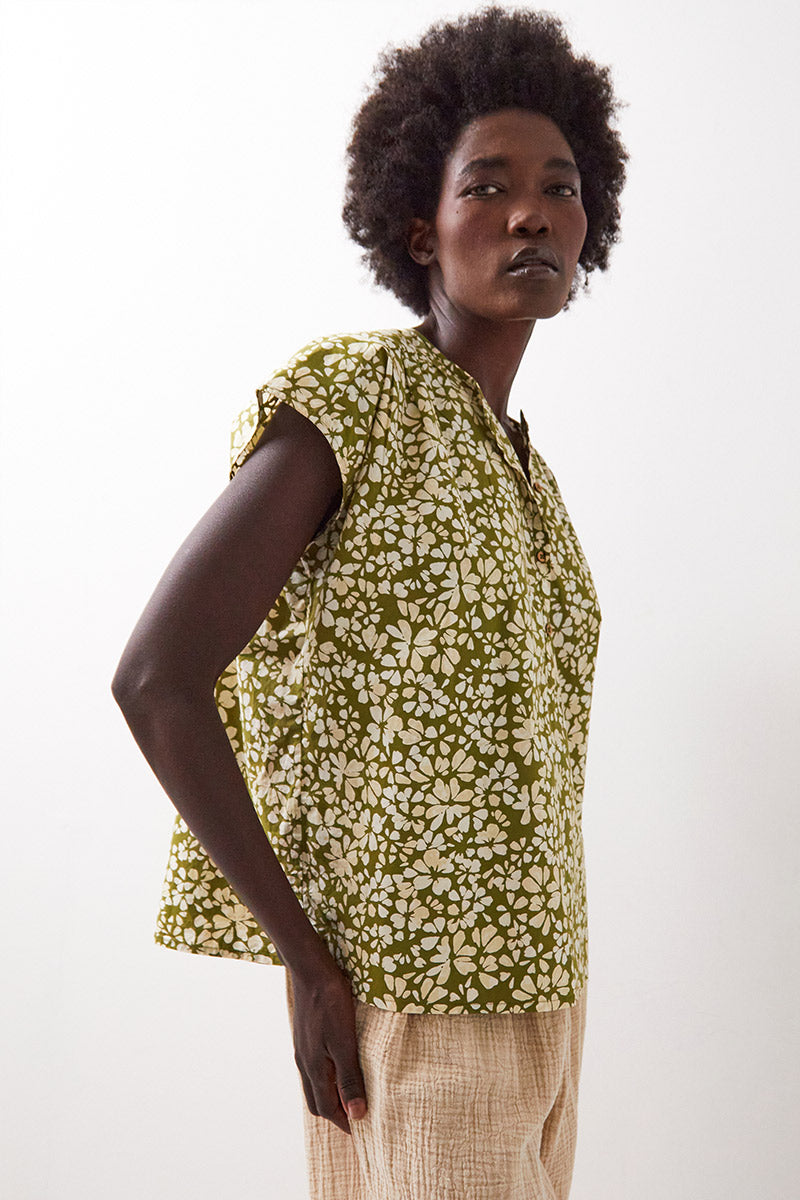 Karlie Cotton Printed Top