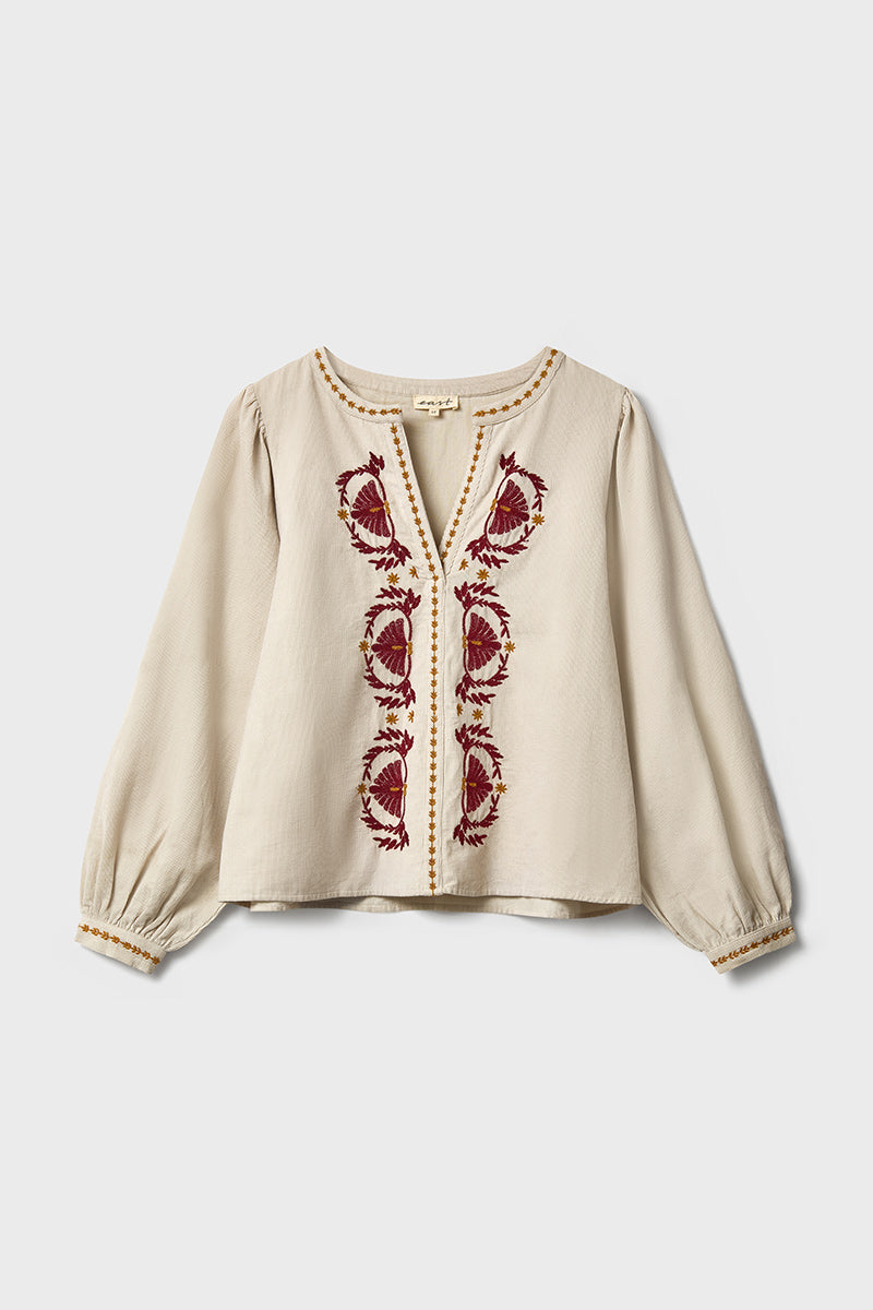 Katie Cotton Corduroy Top