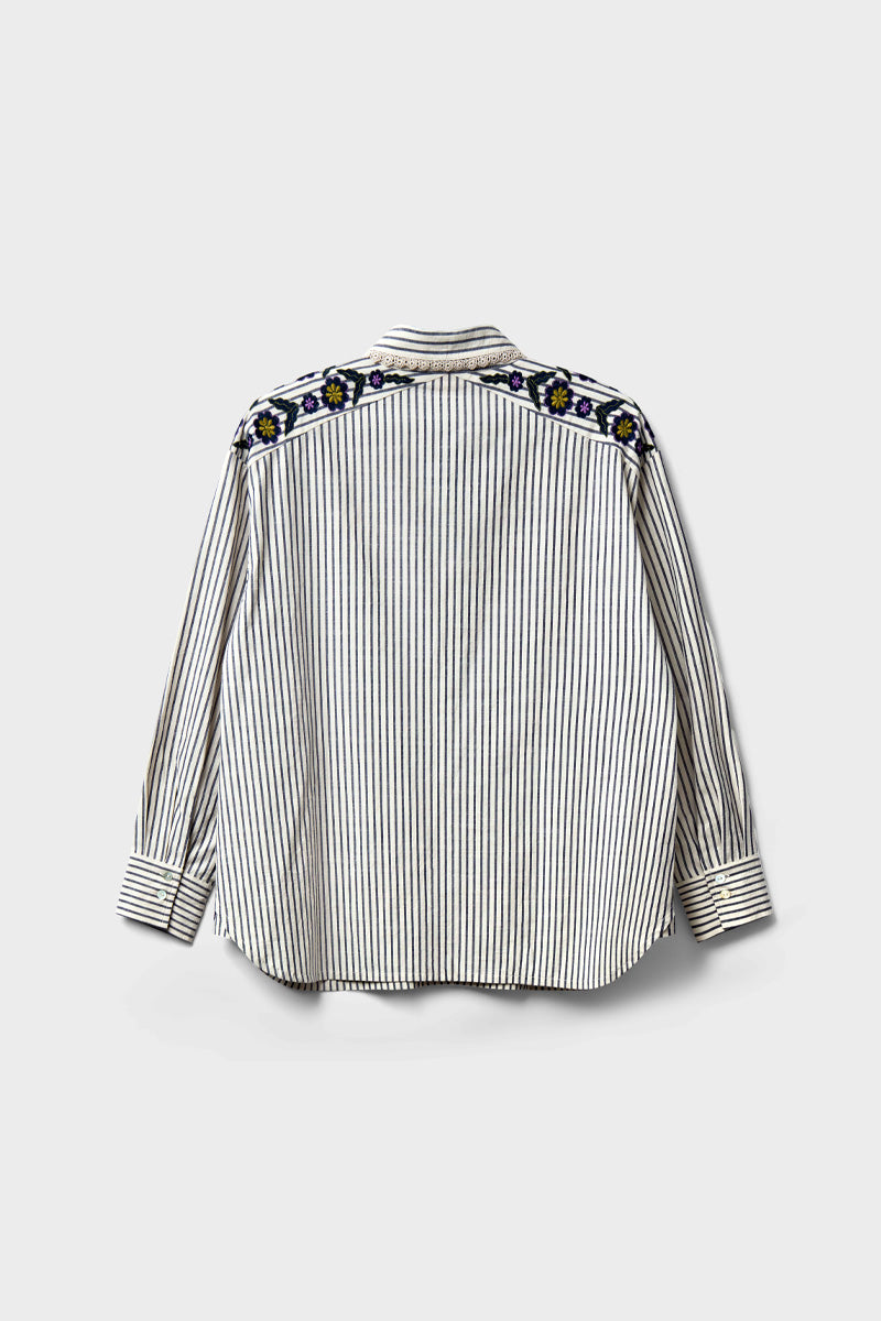 Katya Tailored Striped Shirt