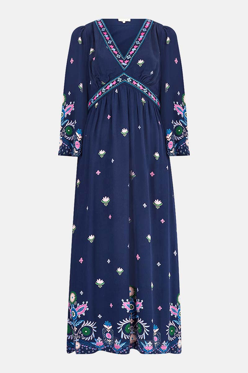 Kerin Navy Maxi Dress