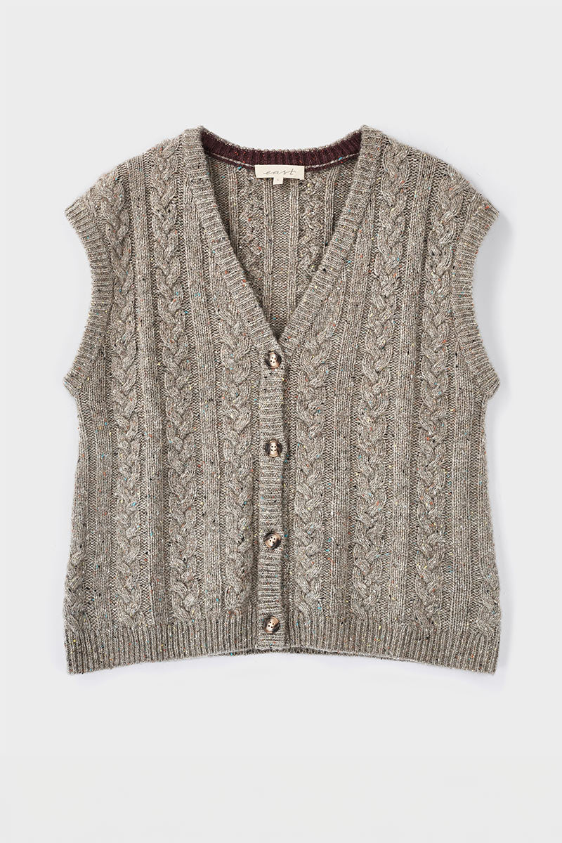 Keya Donegal Knit Cable Tank