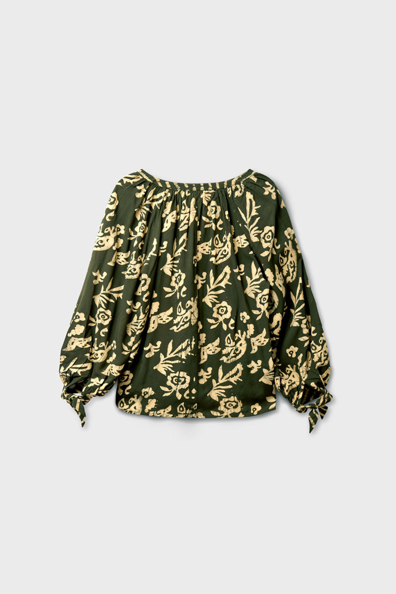 Kris Hand Batik Top