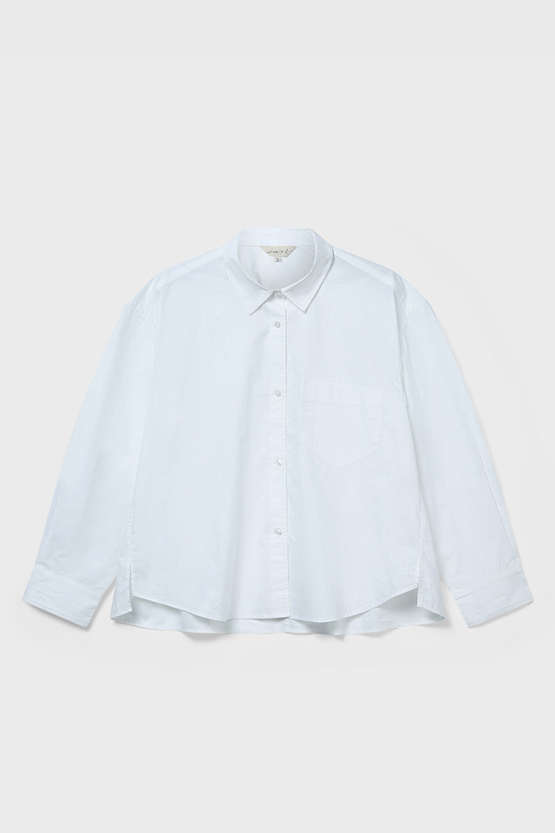 Layla Embroidered Cotton Poplin Shirt