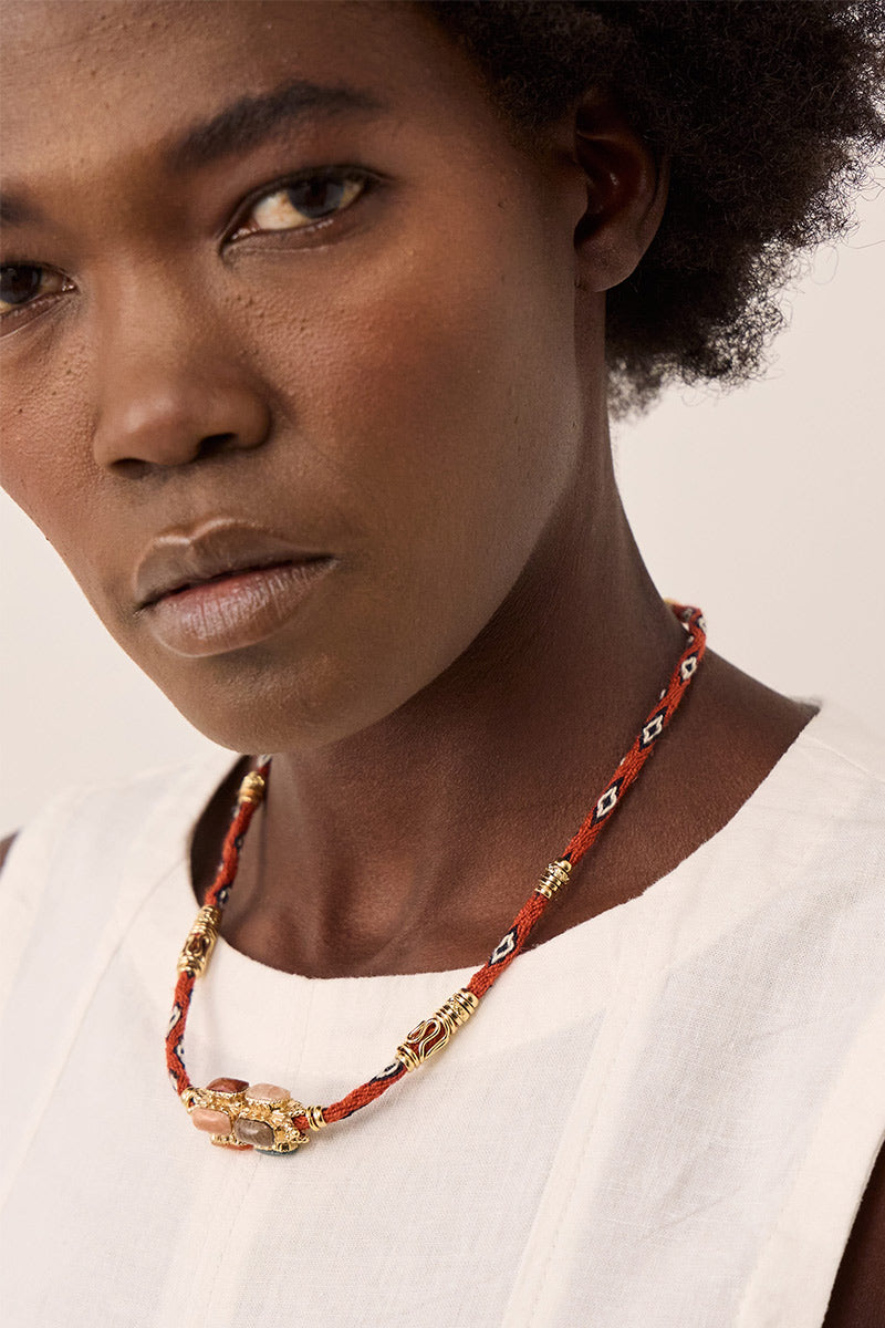 Lima Red Talisman Necklace