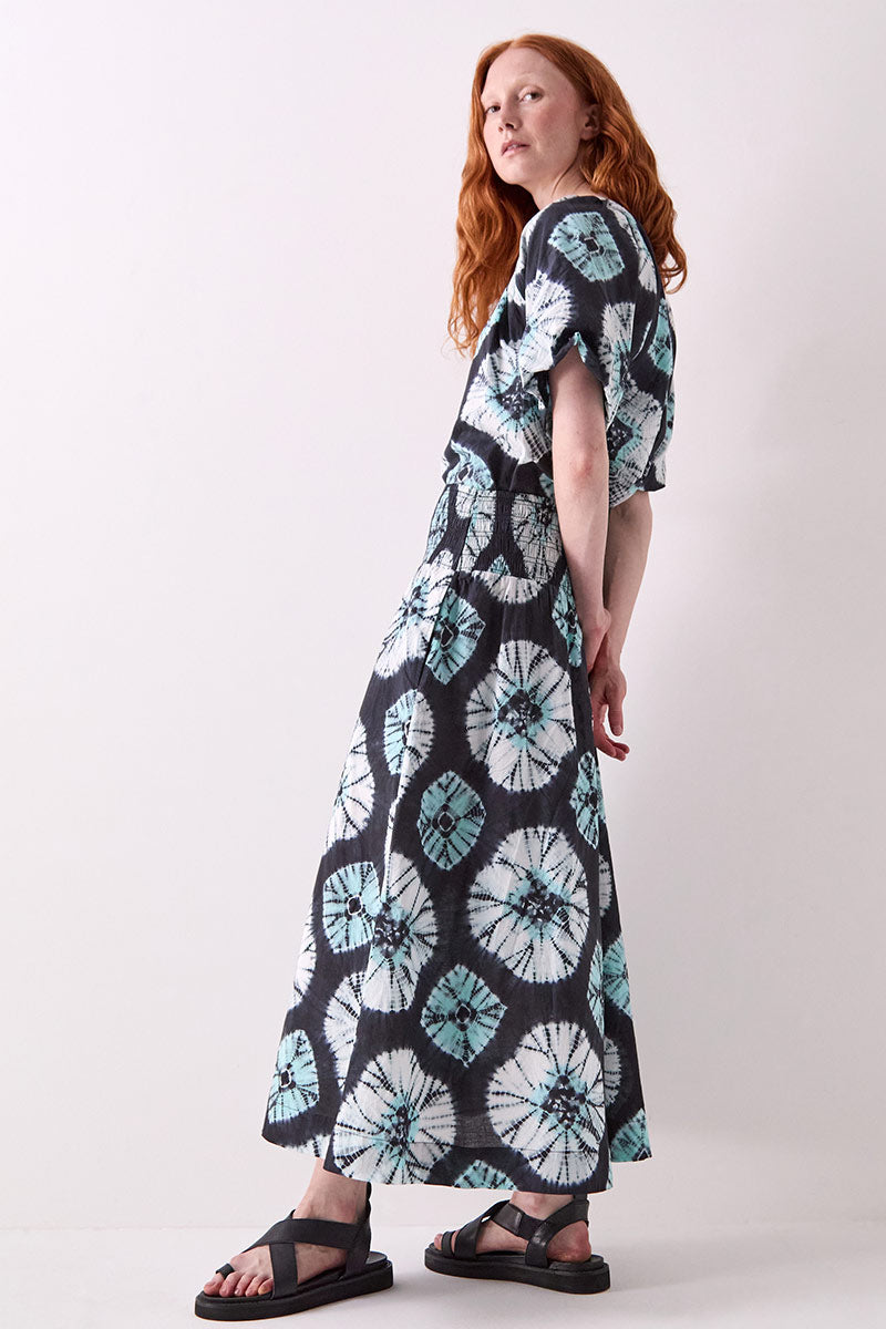 Lucia Tie-dye Cotton Top