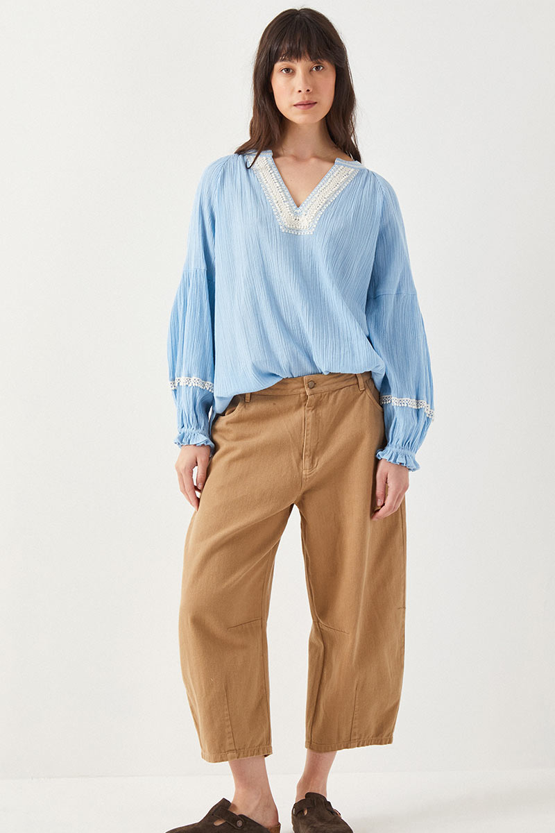 Luna Embroidered Blouse