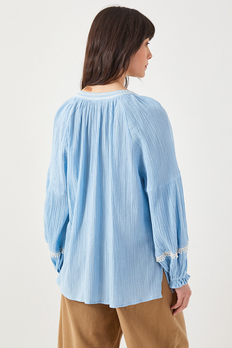 Luna Embroidered Blouse