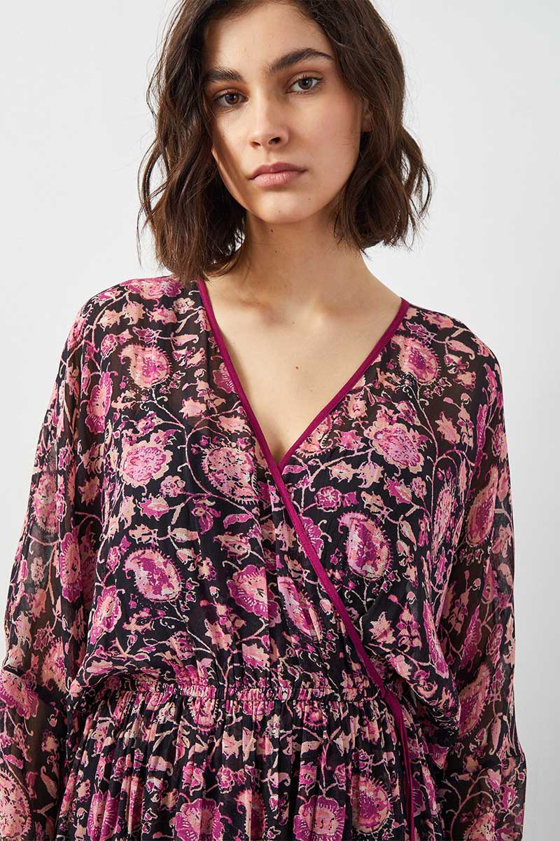 Lyza Floral Printed Dress