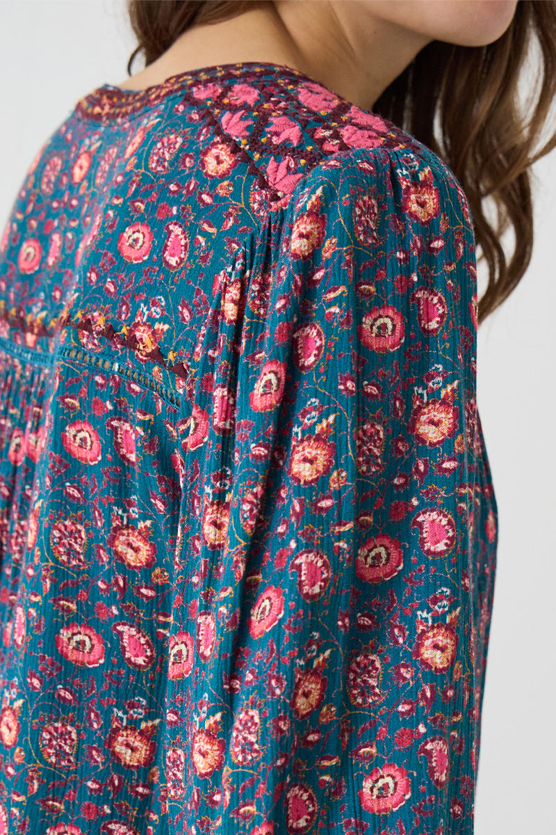 Lyza Floral Print Top