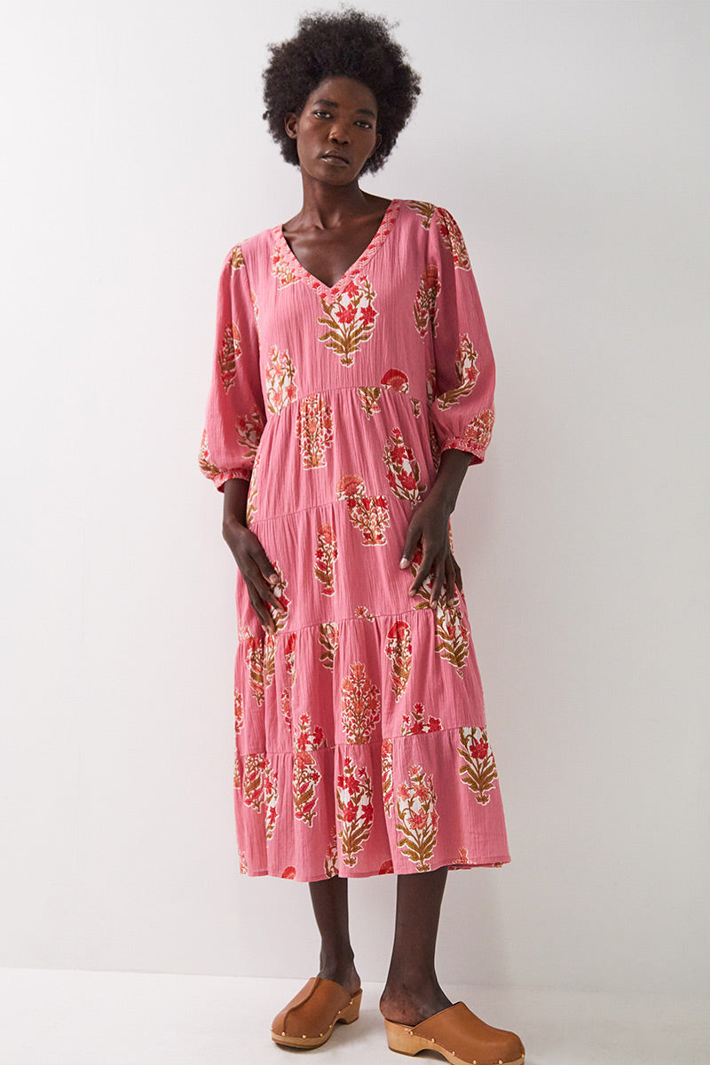 Macy Cotton Midi Dress